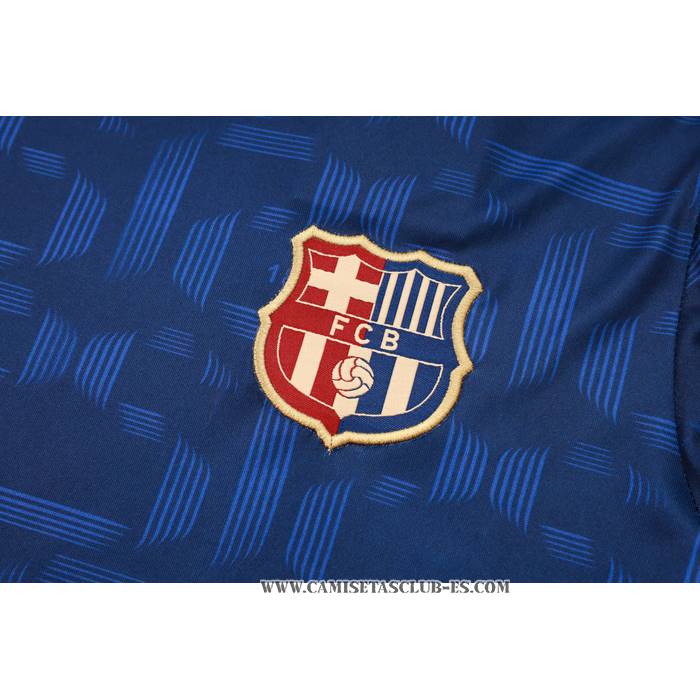 Chandal del Barcelona 24-25 Manga Corta Azul - Pantalon Corto
